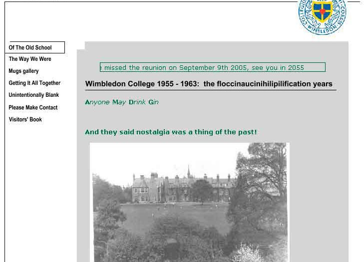 It all started with the first website